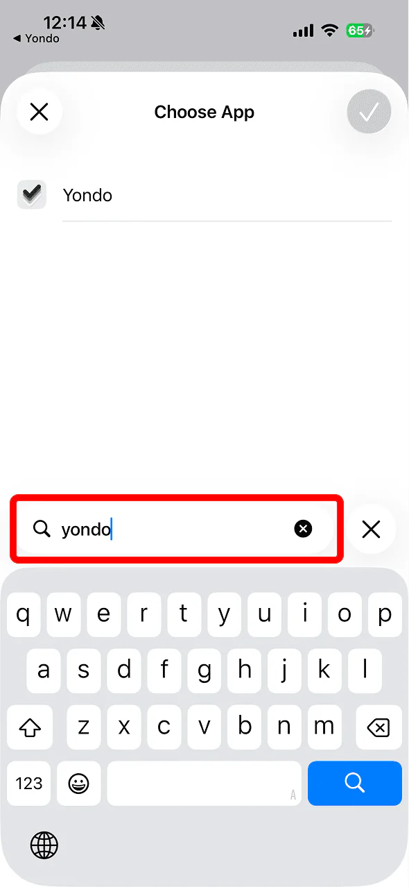 Search for Yondo